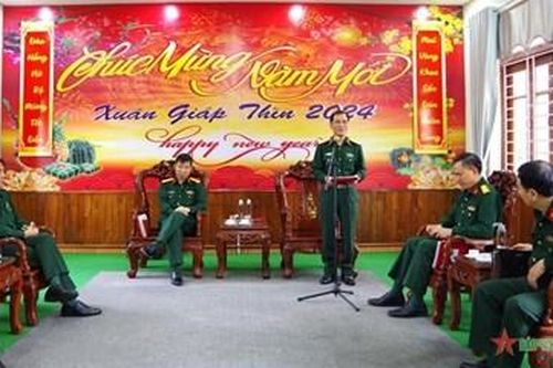 Tổng cục Hậu cần thăm, chúc Tết tại Lữ đoàn 683