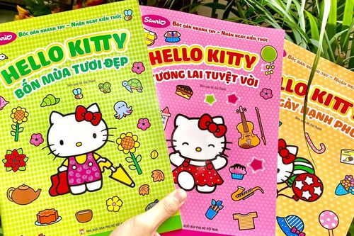 Bộ sách giúp độc giả nhí vừa học vừa chơi