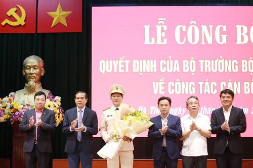 Công bố quyết định của Bộ Công an về bổ nhiệm cán bộ