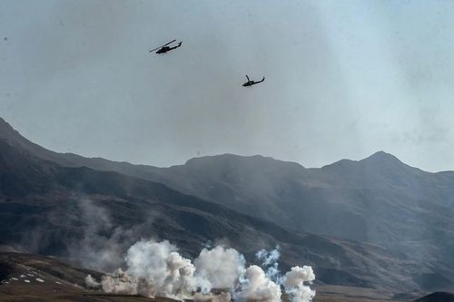 Các lực lượng vũ trang Iran bắt đầu tập trận quân sự quy mô lớn