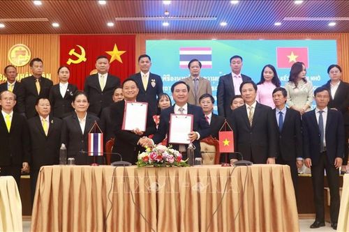 Thiết lập quan hệ hữu nghị giữa tỉnh Quảng Trị và tỉnh Ubon Ratchathani (Thái Lan)