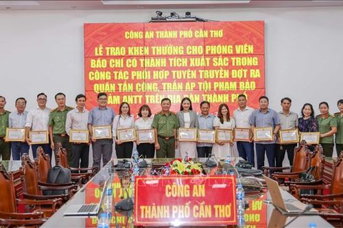 Tăng cường phối hợp thông tin giữa Công an Cần Thơ với các cơ quan báo chí
