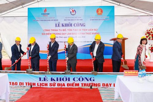 Khởi công tu bổ, tôn tạo Di tích Trường dạy làm báo Huỳnh Thúc Kháng
