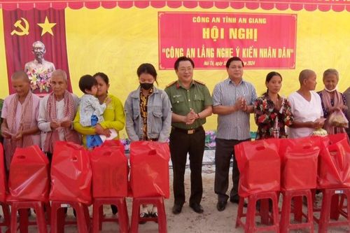 Công an tỉnh An Giang lắng nghe ý kiến Nhân dân
