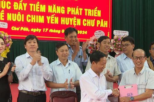 Hội thảo thúc đẩy phát triển nghề nuôi chim yến tại huyện Chư Păh