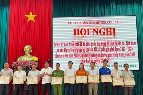 Chư Păh sơ kết 2 năm triển khai Đề án 06