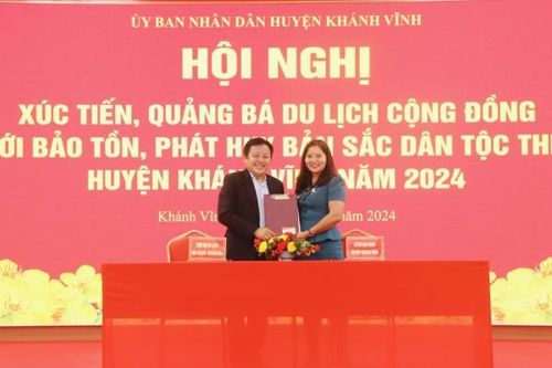Khánh Vĩnh: Tổ chức hội nghị xúc tiến, quảng bá du lịch cộng đồng
