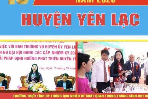 Vĩnh Phúc: Những kết quả nổi bật huyện Yên Lạc trong năm 2023