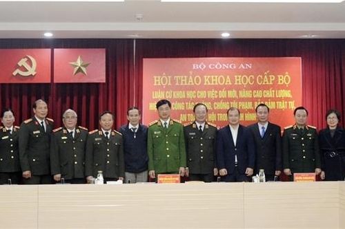 Đổi mới, nâng cao chất lượng, hiệu quả công tác phòng, chống tội phạm trong tình hình mới