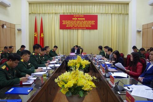 Hội nghị trực tuyến tổng kết công tác quốc phòng ở bộ, ngành Trung ương, địa phương