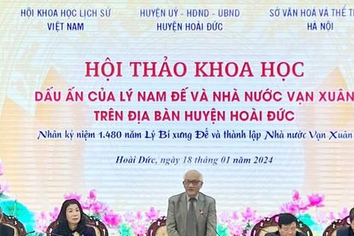 Dấu ấn của Đức vua Lý Nam Đế và Nhà nước Vạn Xuân tại huyện Hoài Đức