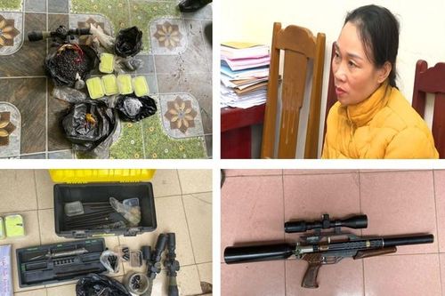 Thu giữ hơn 36 nghìn viên đạn và các linh kiện súng săn