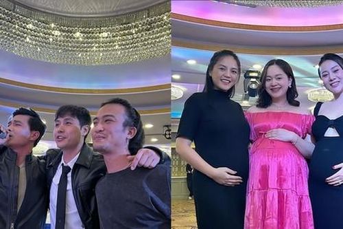 Tiệc cuối năm nhà VFC: Bộ ba bà bầu cùng anh em Công - Thành - Danh chơi lớn