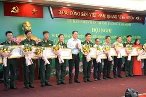 UBND TP Hồ Chí Minh tổ chức Hội nghị sơ kết 5 năm 'Ngày Biên phòng toàn dân'