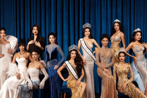 Dàn nhan sắc Hoa hậu Hoàn vũ Việt Nam tụ hội kỷ niệm hành trình 15 năm