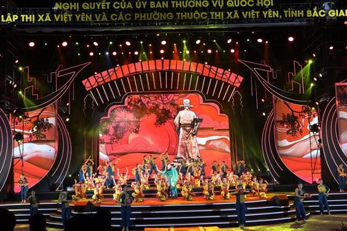 Công bố nghị quyết thành lập thị xã Việt Yên, Bắc Giang