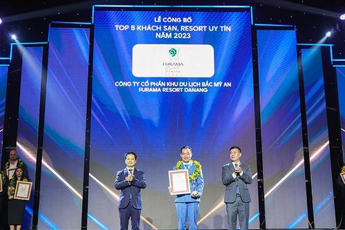 Furama Resort Đà Nẵng được tôn vinh Top 5 khách sạn, resort uy tín Việt Nam năm 2023