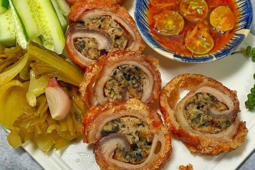 Mẹo làm món bì heo cuộn chả ốc bên ngoài giòn bên trong dai sần sật, lạ miệng