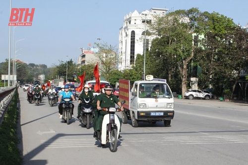 Phường Đông Thọ ra quân đảm bảo an ninh - trật tự, phòng chống pháo nổ