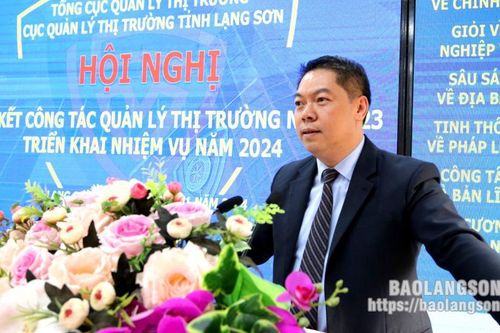 Cục Quản lý thị trường tỉnh Lạng Sơn Tổng kết công tác quản lý thị trường năm 2023