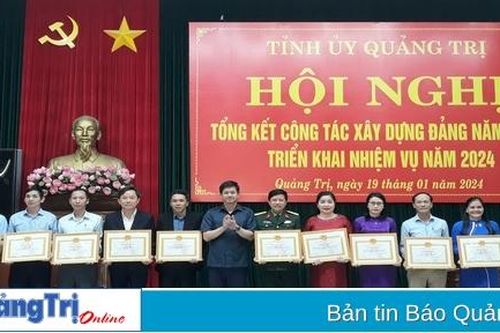 Tỉnh ủy Quảng Trị triển khai công tác xây dựng Đảng năm 2024