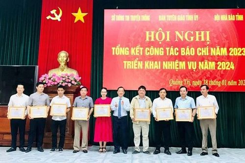 Quảng Trị: Các cơ quan báo chí quyết tâm hoàn thành tốt các nhiệm vụ, yêu cầu mới đặt ra trong năm 2024