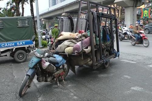 Xử lý xe tự chế, xe ba bánh vi phạm giao thông