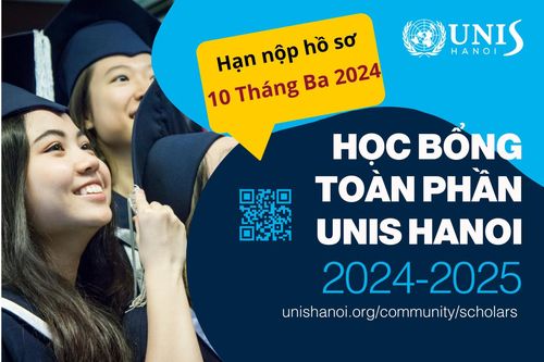Chương trình học bổng toàn phần của UNIS Hà Nội dành cho học sinh tài năng Việt Nam