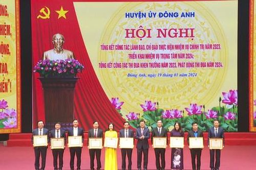 'Vươn lên' với kết quả toàn diện, Đông Anh bước vào giai đoạn thực hiện 'khát vọng phát triển'