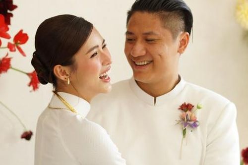 Ngoại hình chú rể doanh nhân của Cao Thiên Trang