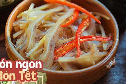 Học đầu bếp nổi tiếng làm món tai heo ngâm giấm giòn sần sật đón Tết, để cả tháng vẫn thơm ngon không bị nhớt
