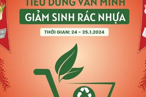 Vui chơi hữu ích 'Tiêu dùng văn minh – giảm sinh rác thải nhựa' trong 2 ngày 24-25/1 tại Hà Nội