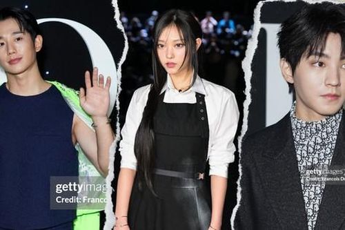 Dàn đại sứ Hàn, Trung tại show Dior: Haerin NewJeans gây sốt, Jung Haein 'chơi trội'