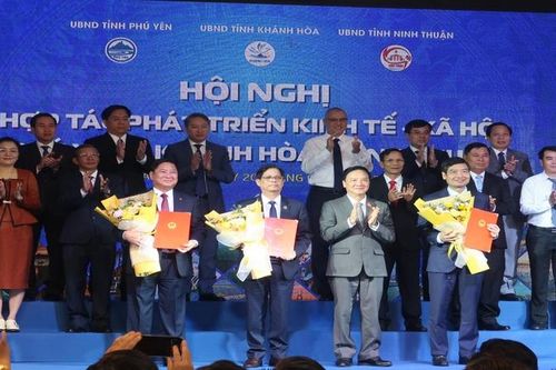 Ba tỉnh Khánh Hòa, Phú Yên và Ninh Thuận ký kết hợp tác phát triển