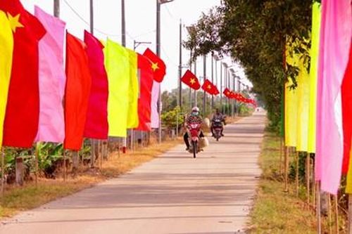 'Đường cờ Tổ quốc' ở Long An