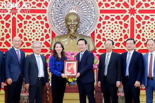 Nghe An province continues to accompany and support the WHA Group
