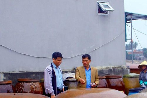 Làng nghề nước mắm hàng trăm năm tuổi ở Hoàng Mai