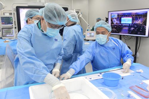 Bác sĩ Việt Nam 'trình diễn' thành công 2 ca can thiệp tim bẩm sinh phức tạp với các chuyên gia quốc tế