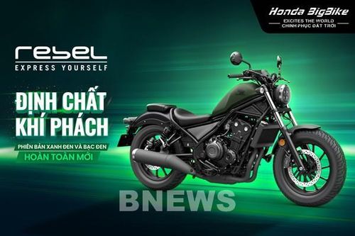 Honda Việt Nam mở bán Rebel 500 phiên bản mới 2024