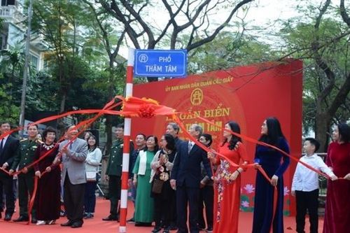 Hà Nội có thêm phố mang tên nhà thơ Thâm Tâm