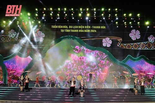 Giao lưu nghệ thuật truyền thống hai tỉnh Thanh Hóa - Điện Biên