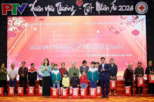 Chương trình 'Xuân yêu thương - Tết nhân ái 2024' quyên góp được gần 19 tỉ đồng
