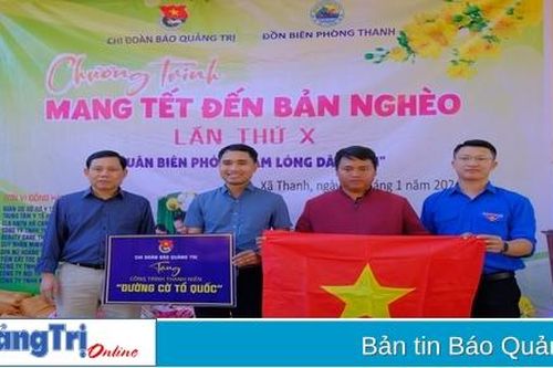 Tổ chức chương trình 'Mang Tết đến bản nghèo' lần thứ 10 tại xã Thanh, huyện Hướng Hóa