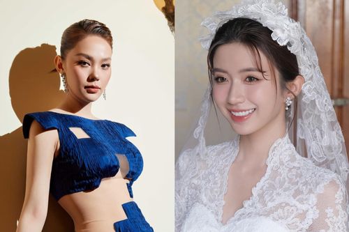 Sao Việt 20/1: Minh Hằng khoe eo thon sau sinh, Ngọc Huyền diện váy cưới