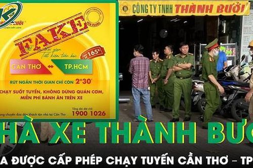 Sở GTVT TPHCM khẳng định: 'Nhà xe Thành Bưởi tự bán vé chứ không ai cho phép'