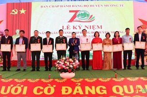 Lai Châu: Kỷ niệm 70 năm Ngày thành lập Đảng bộ huyện Mường Tè