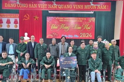 Ngân hàng BIDV đồng hành cùng báo Tiền Phong tri ân các thương bệnh binh