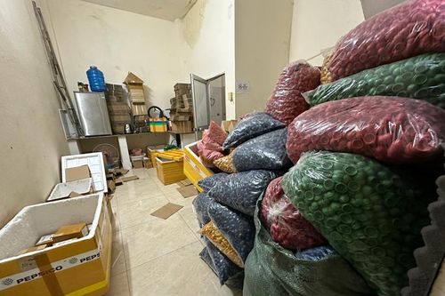Công an phát hiện kho chứa nguyên liệu để sản xuất pháo nổ
