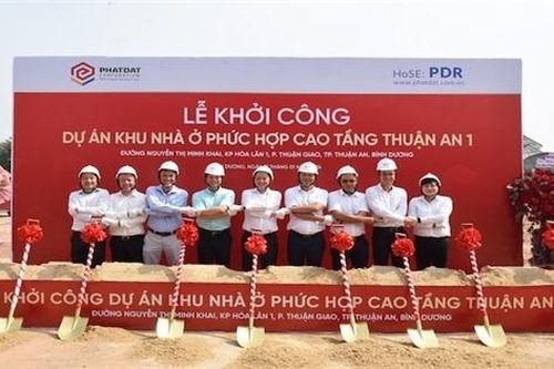 Phát Đạt khởi công khu nhà ở phức hợp cao tầng Thuận An 1