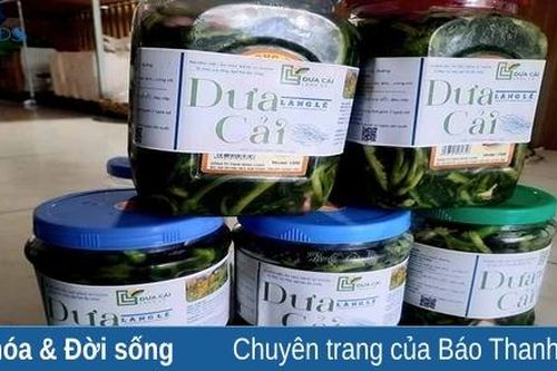 Chua giòn dưa cải tiến Vua